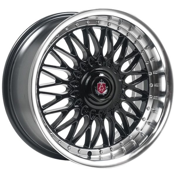 AXE Wheels EX10 Black Polished Lip 8,00x18 4x108,00 ET40,00