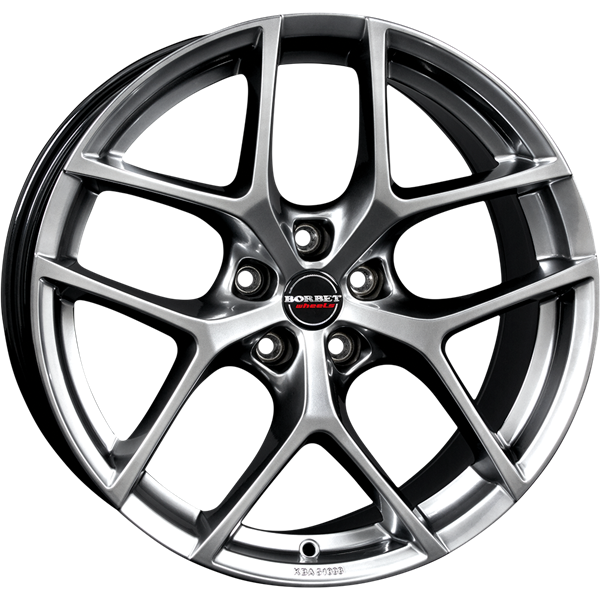 Borbet Y hyper silver 8,00x19 5x112,00 ET50,00