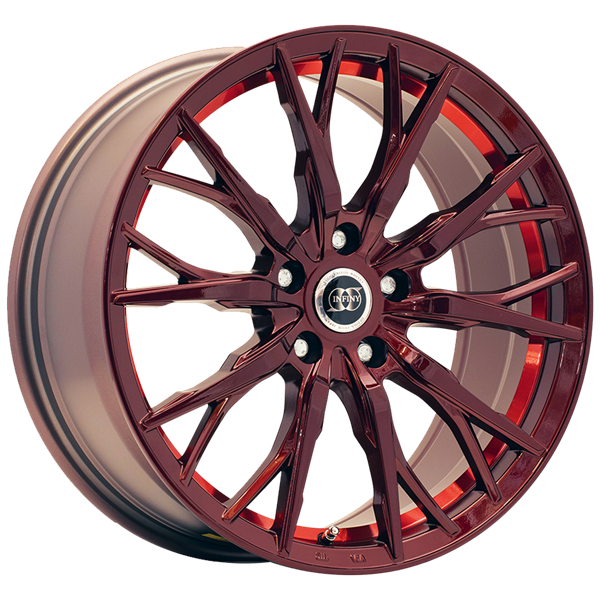 Infiny SPIKE Anodized Red 8,00x18 5x114,30 ET42,00