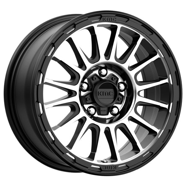 KMC Wheels IMPACT Satin Black Machined 9,00x17 5x127,00 ET18,00