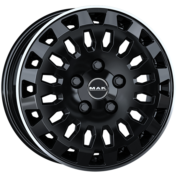 MAK Overland Black Mirror Lip 6,50x16 5x120,00 ET57,00