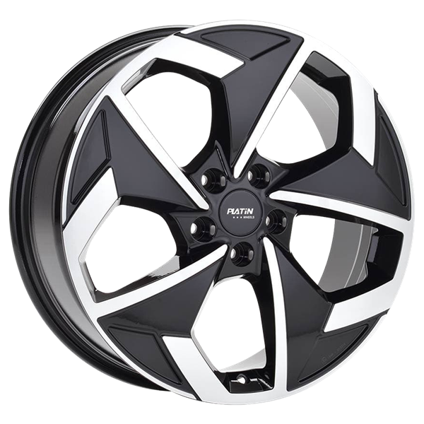 PLATIN Wheels P 104 Black Polished 7,00x18 5x108,00 ET50,00