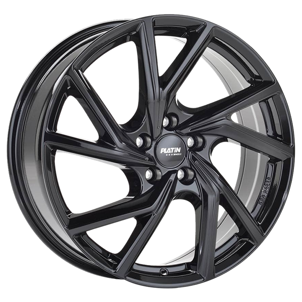 PLATIN Wheels P 107 Black Gloss 7,50x19 5x114,30 ET54,50