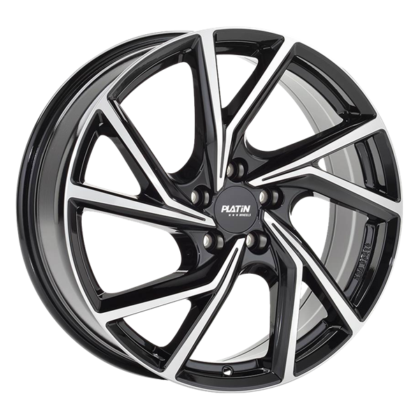 PLATIN Wheels P 107 Black Polished 7,50x19 5x114,30 ET49,50