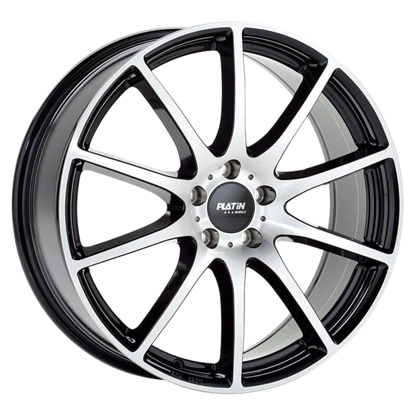 PLATIN Wheels P 113 Black Polished 8,00x19 5x112,00 ET35,00