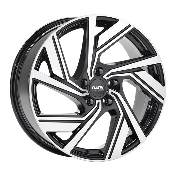 PLATIN Wheels P 114 Black Polished 8,00x19 5x112,00 ET35,00