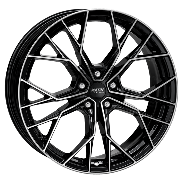 PLATIN Wheels P 118 Black Polished 8,00x18 5x120,00 ET43,00