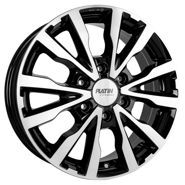 PLATIN Wheels P 86 Black Polished 6,50x16 6x130,00 ET54,00