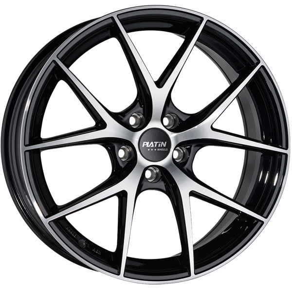 PLATIN Wheels P 94 Black Polished 8,50x20 5x114,30 ET40,00