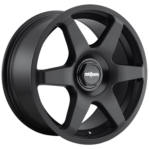 Rotiform SIX Matt Black 8,50x18 5x100,00 / 5x112,00 ET45,00