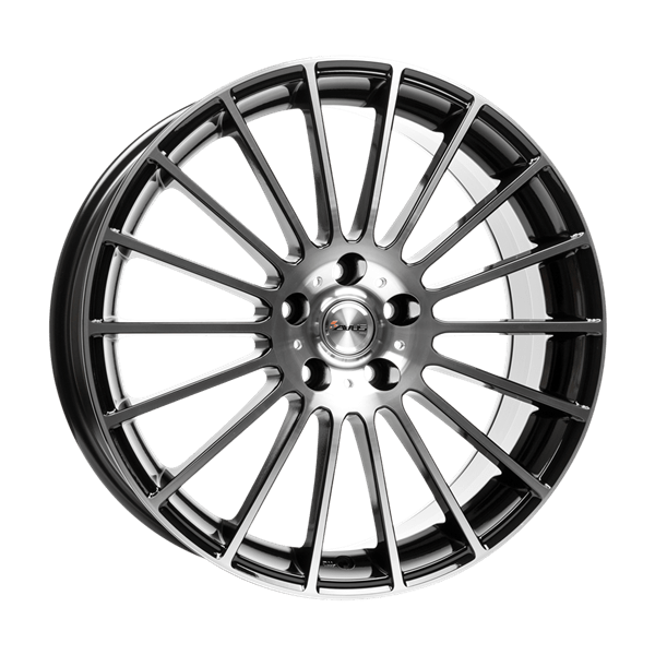 AVUS Racing AC-M03 - Black polished 6,50x16 4x108,00 ET45,00