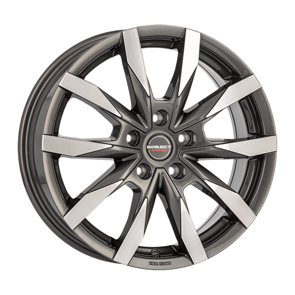 Borbet CW5 anthracite polished 6,00x16 5x118,00 ET68,00