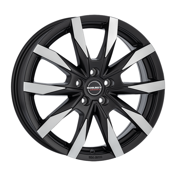 Borbet CW5 black polished 6,50x16 5x130,00 ET66,00