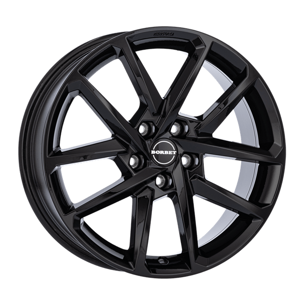 Borbet N black glossy 8,00x19 5x108,00 ET45,00