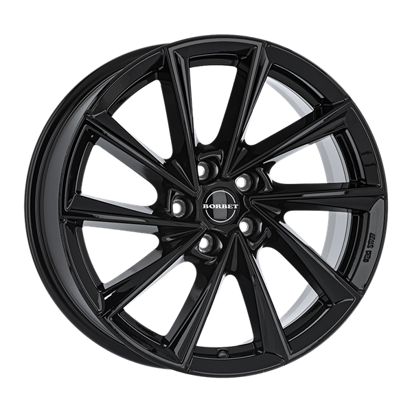 Borbet VTX black glossy 8,00x18 5x112,00 ET37,00