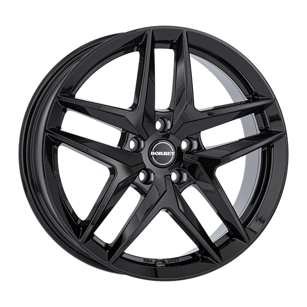 Borbet Z black glossy 7,00x17 5x112,00 ET48,50