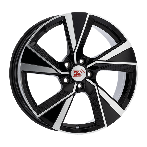 Mille Miglia MME3 Black Polished 7,50x18 5x114,30 ET40,00