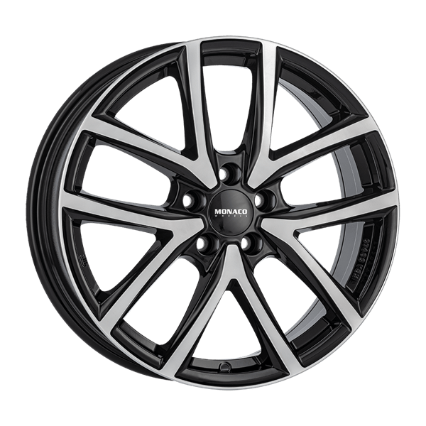 MONACO WHEELS CL2 Black Polished 6,50x16 5x114,30 ET45,00