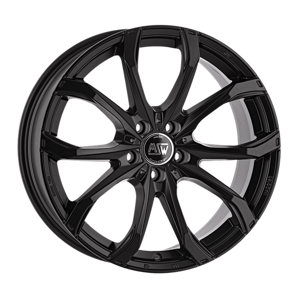 MSW 48 Matt Black 8,00x18 5x108,00 ET50,00