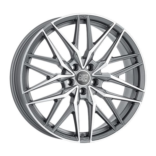 MSW 50 Grey Polished 8,00x18 5x112,00 ET48,00