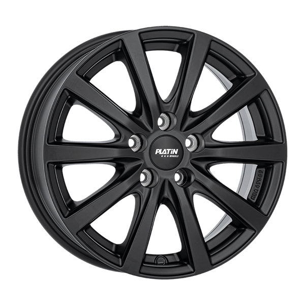 PLATIN Wheels P 69 Matt Black 7,00x16 5x108,00 ET44,00