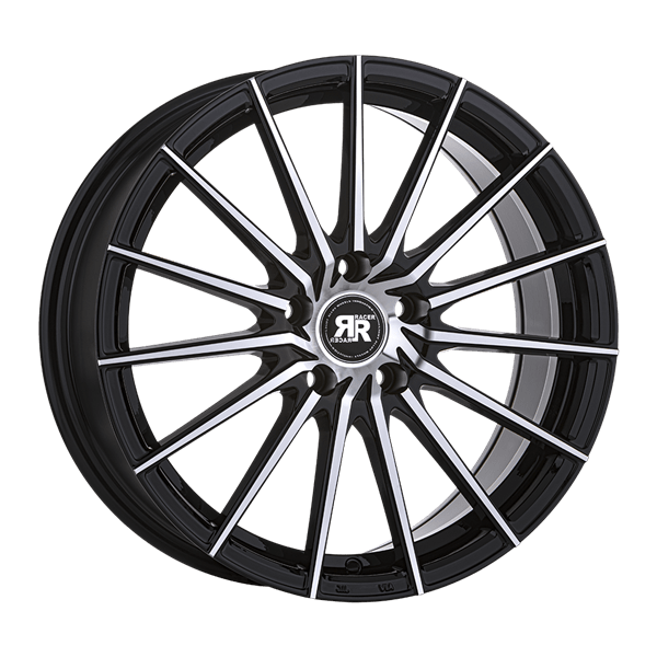 Racer Turismo Black Machined 6,50x15 4x108,00 ET25,00