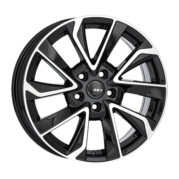 REVATIVO Orbit Black Polished 7,00x17 5x112,00 ET45,00