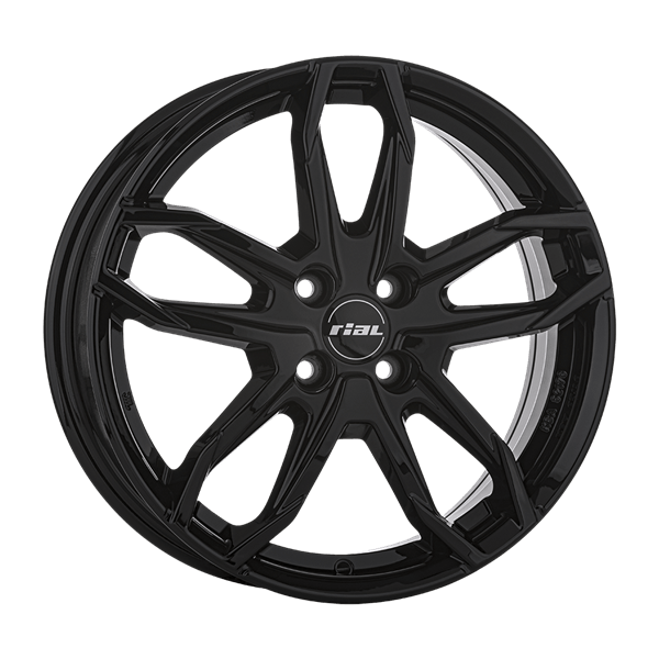 RIAL Lucca Black Gloss 6,50x16 4x100,00 ET45,00