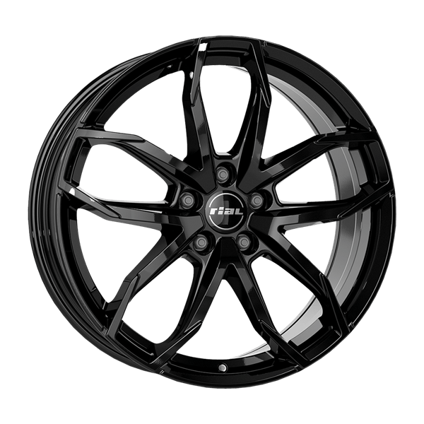 RIAL Lucca Black Gloss 8,00x18 5x108,00 ET45,00