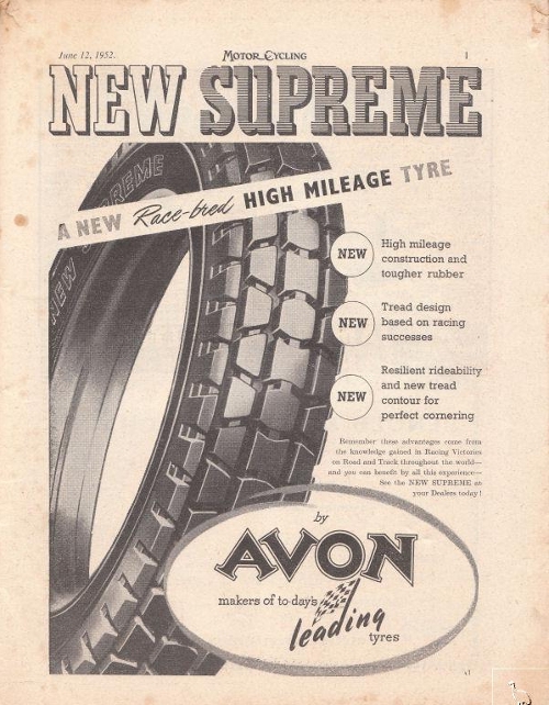 reklama Avon Tyres