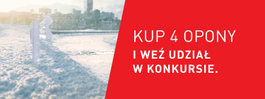 Kup komplet opon zimowych Blizzak LM005 lub Blizzak 6 marki Bridgestone, a następnie odpowiedz na pytanie by wziąć udział w konkursie o nawet 1500zł! Wejdź na stronę i dowiedz się więcej o konkursie!