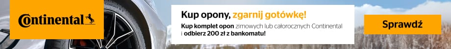 Kup komplet opon zimowych lub całorocznych Continental, zgarnij cashback! Wejdź na stronę i dowiedz się więcej o promocji!