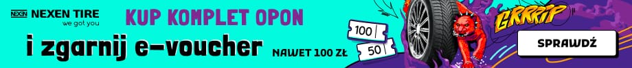 Kup komplet opon zimowych lub całorocznych Nexen i otrzymaj e-voucher Morele.net. Wejdź na stronę i dowiedz się więcej o promocji!