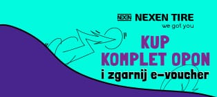 Kup komplet opon zimowych lub całorocznych Nexen i otrzymaj e-voucher Morele.net. Wejdź na stronę i dowiedz się więcej o promocji!