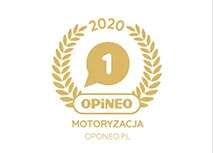 Ranking OPINEO Zwycięzca kategorii Motoryzacja